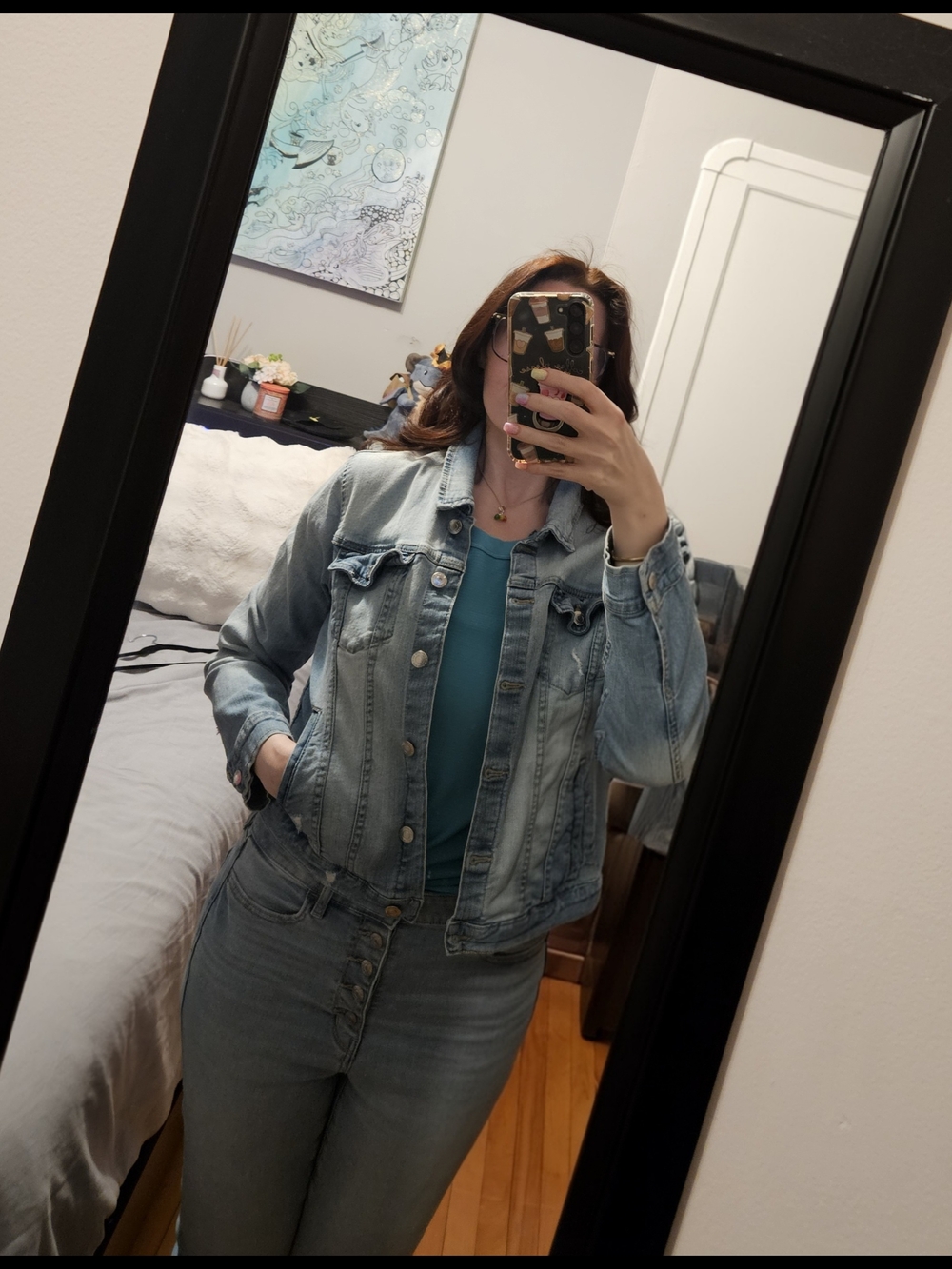 Dynamite Light Blue Denim Jean Jacket